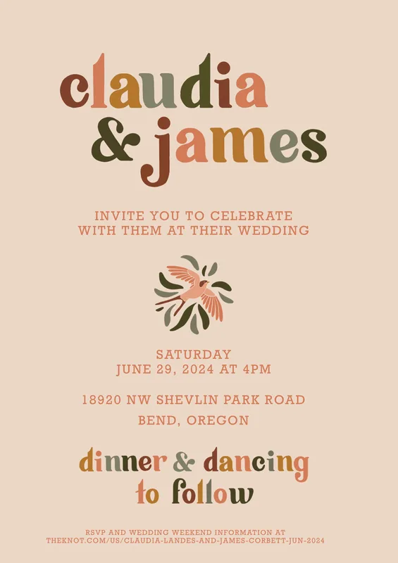 Digital Wedding Invitation